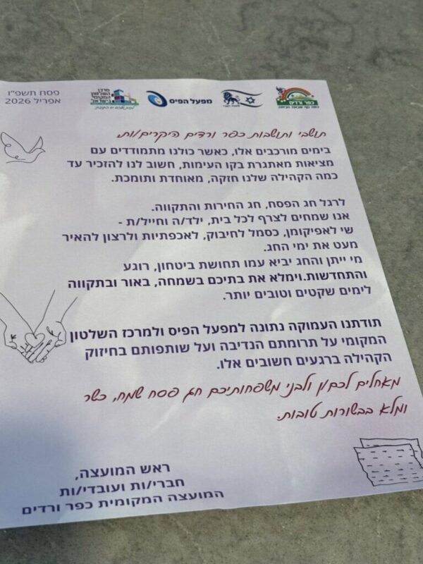 כפרניק WhatsApp-Image-2026-04-12-at-18.00.43-1-scaled כפר ורדים בחירום: התרעננות, תקציבים, גלידה ומתנות כפרניק WhatsApp-Image-2026-04-12-at-18.00.43-1-scaled כפר ורדים בחירום: התרעננות, תקציבים, גלידה ומתנות