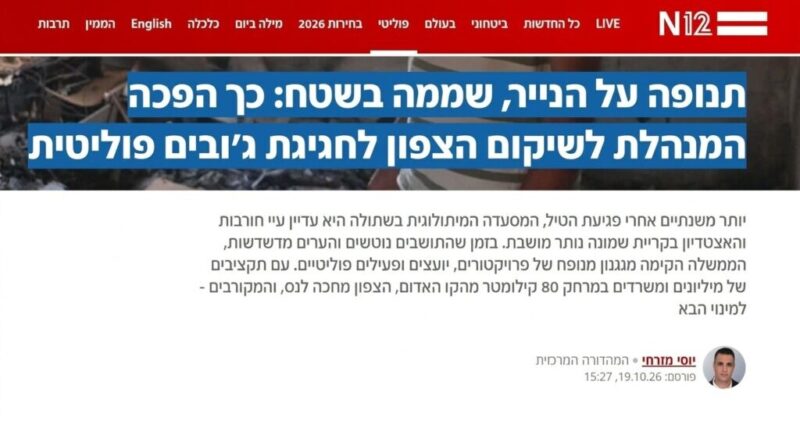 כפרניק 222229039948567-scaled ממשלת האסון, מפקירה את הצפון  